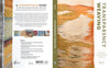 The Transparency Weaving book from Schiffer Publishing, Ltd. displays a sheer woven textile in earthy hues on the cover, with the vertical title on the right and a summary plus features on the back.