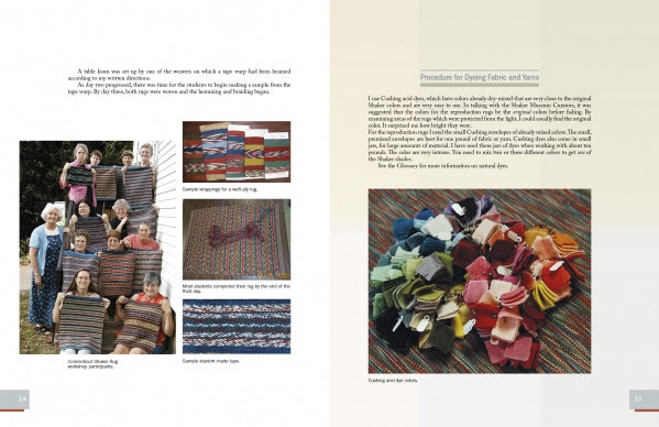 Weaving Shaker Rugs – Schiffer Craft