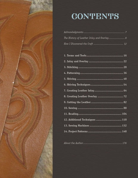 The Art of Leather Inlay and Overlay – Schiffer Craft