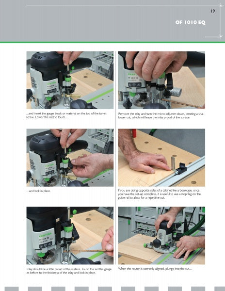 Festool*R Essentials: The Routers – Schiffer Craft